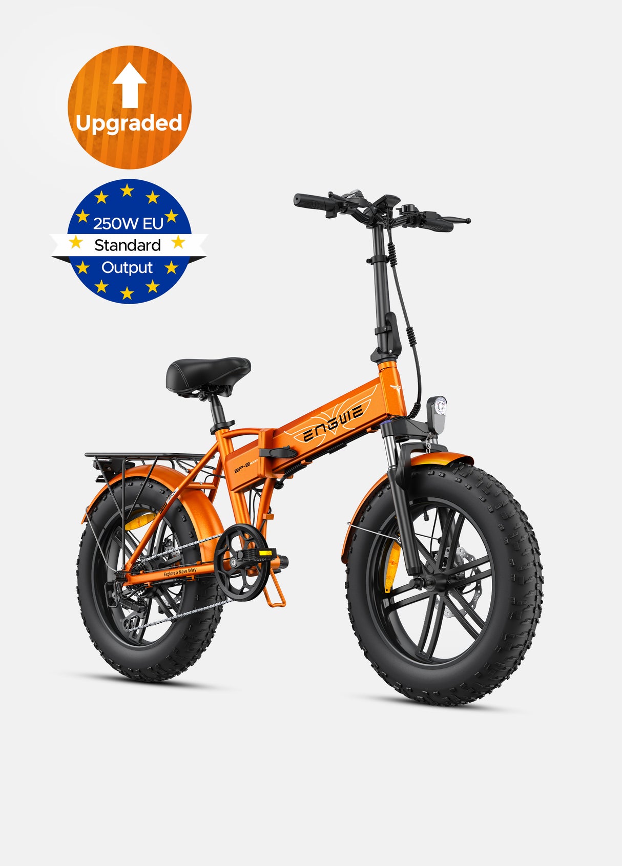 engwe ep-2 boost bici elettrica pieghevole