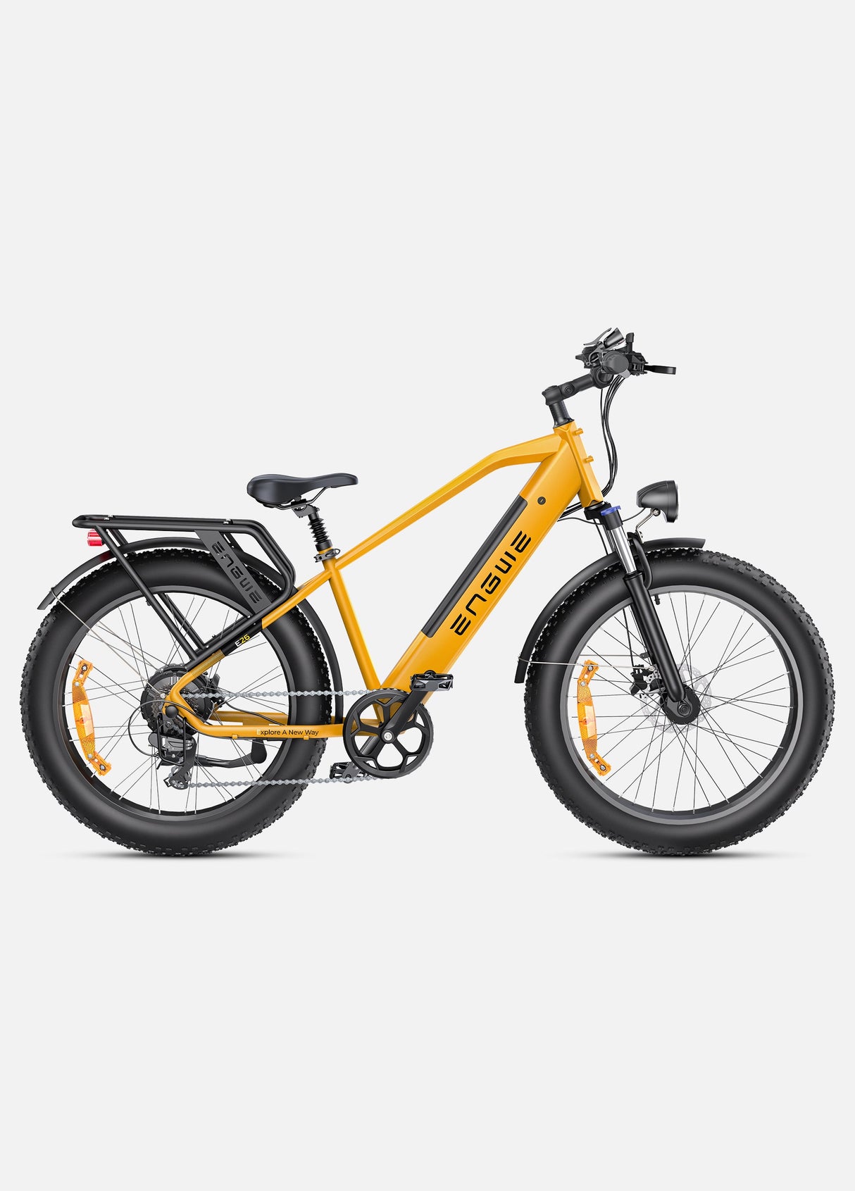 a giallo engwe e26 bici fat elettrica
