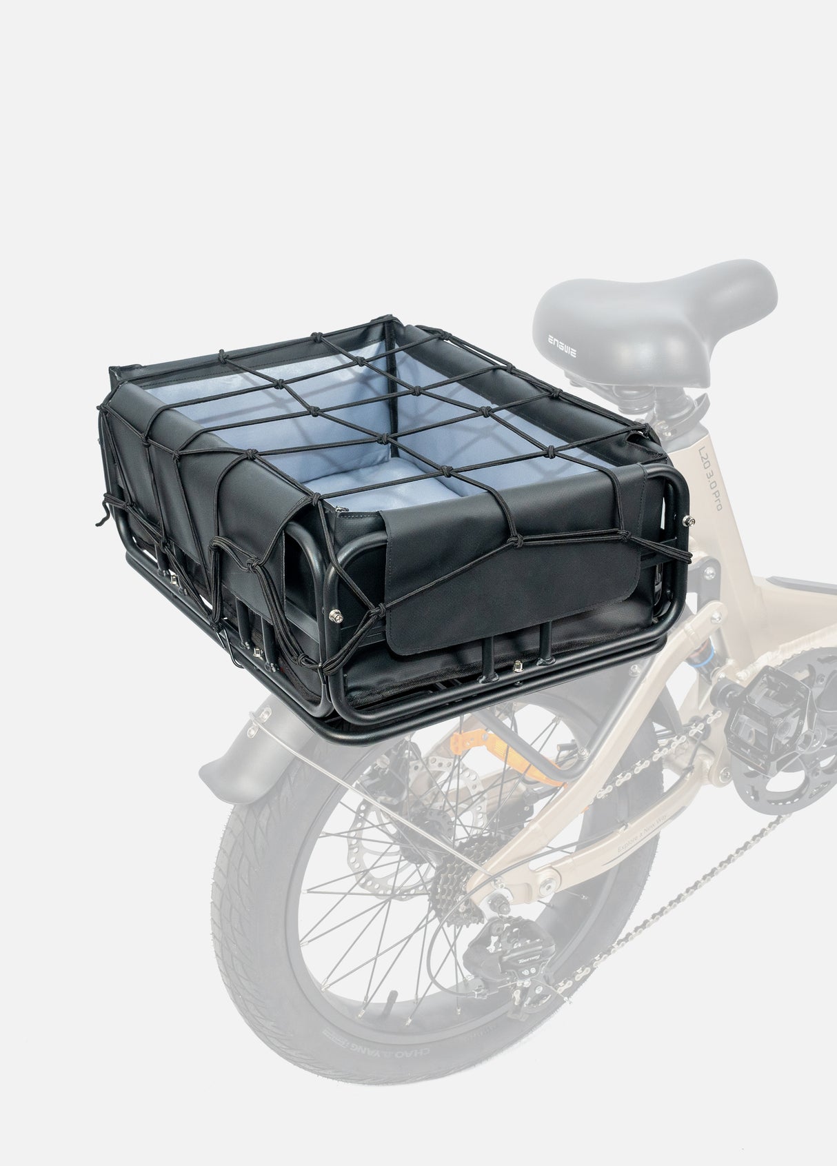 Set cestino posteriore per bicicletta