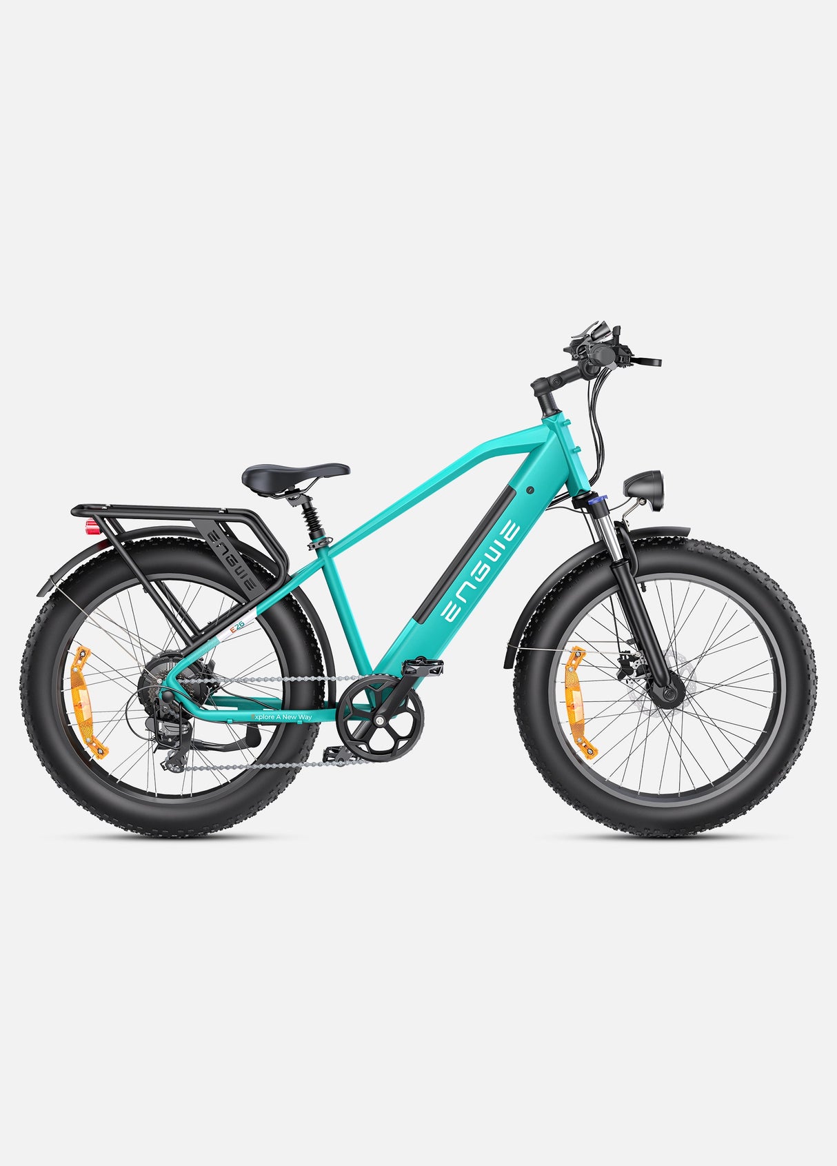 una bici elettrica per pendolari verde engwe e26